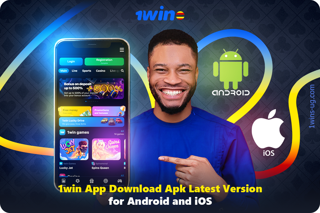 The 1win brand in Uganda offers a free smartphone app for Android and iOS