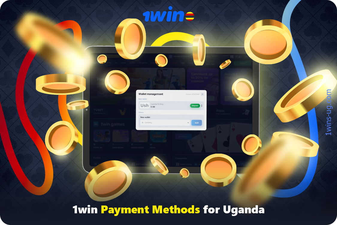 1win Uganda offers convenient deposit and withdrawal methods