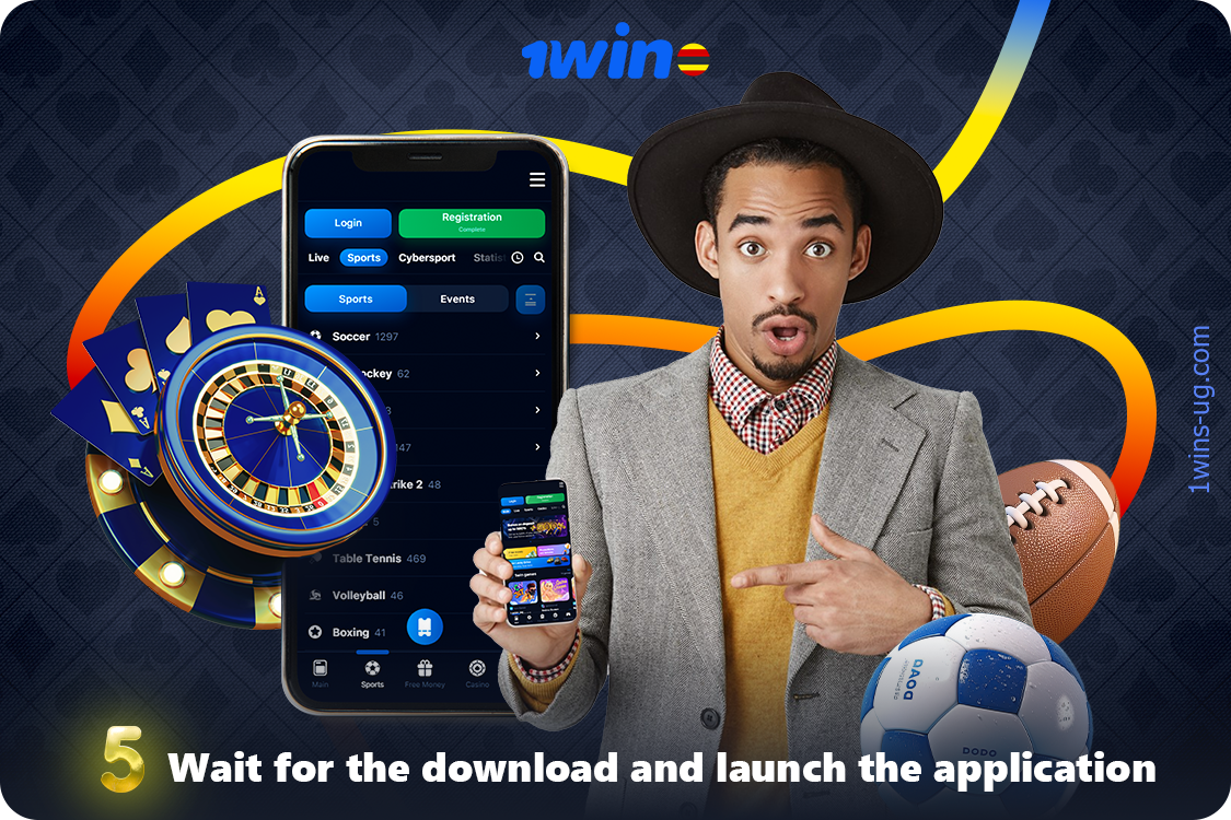 After installing the 1win app, you will have access to a large selection of online games and betting options
