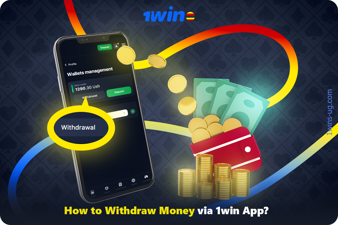 You will find reliable withdrawals with no commission in your 1win Uganda profile