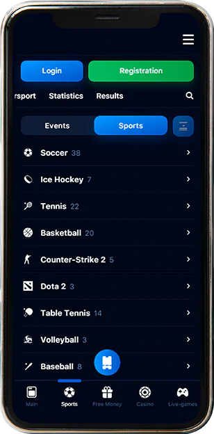 Betting on sports on the 1win mobile app