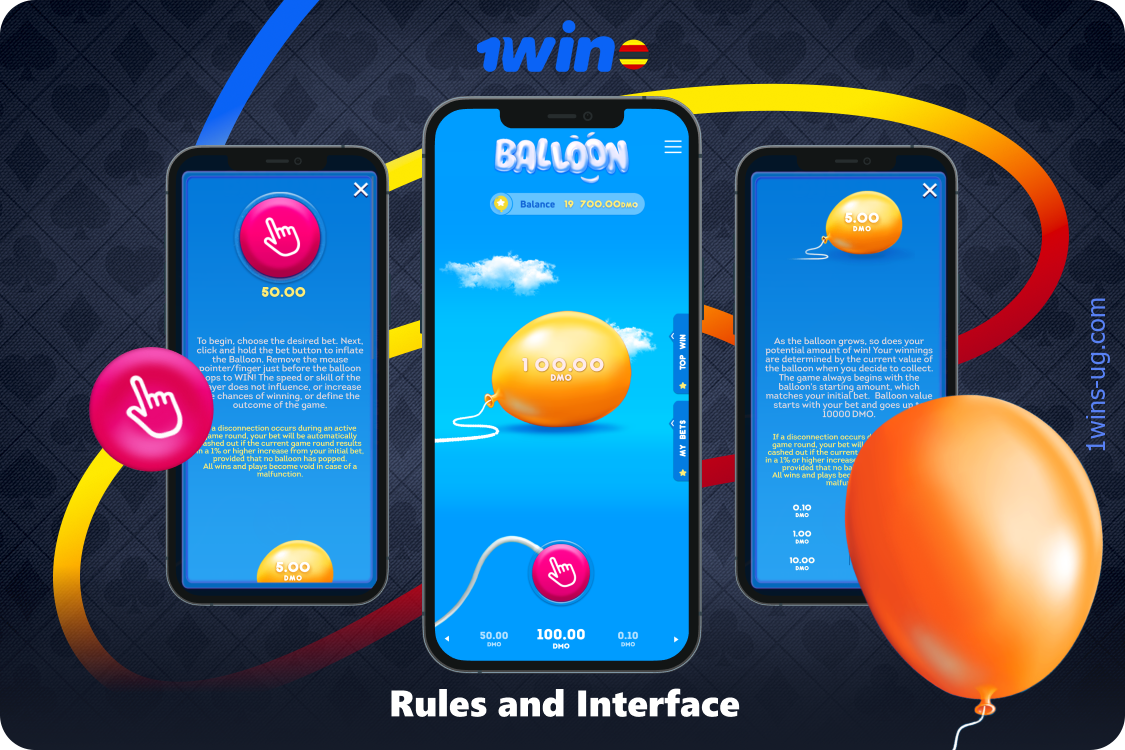 In the Balloon game on 1win, players need to keep an eye on the multiplier and cash out before the balloon bursts